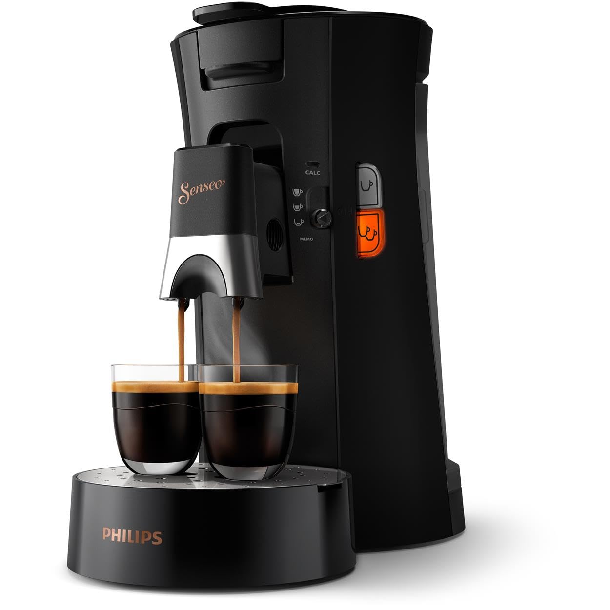 Philips Senseo Select CSA240/61 - Machine à café à dosettes, Intensity Plus, Noir