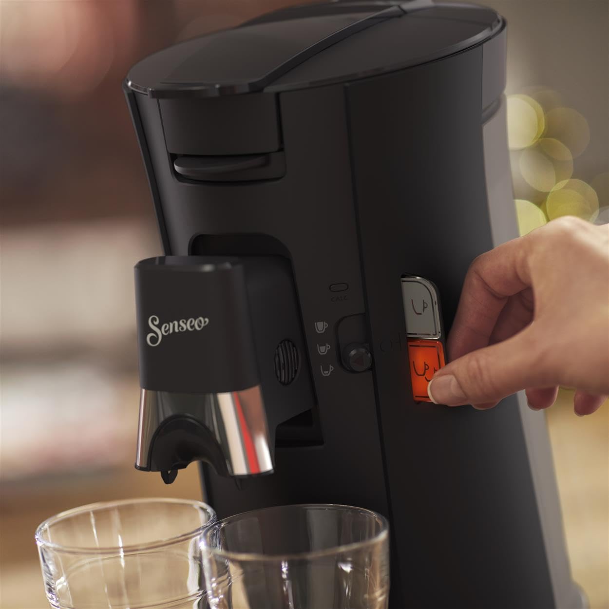 Philips Senseo Select CSA240/61 - Machine à café à dosettes, Intensity Plus, Noir
