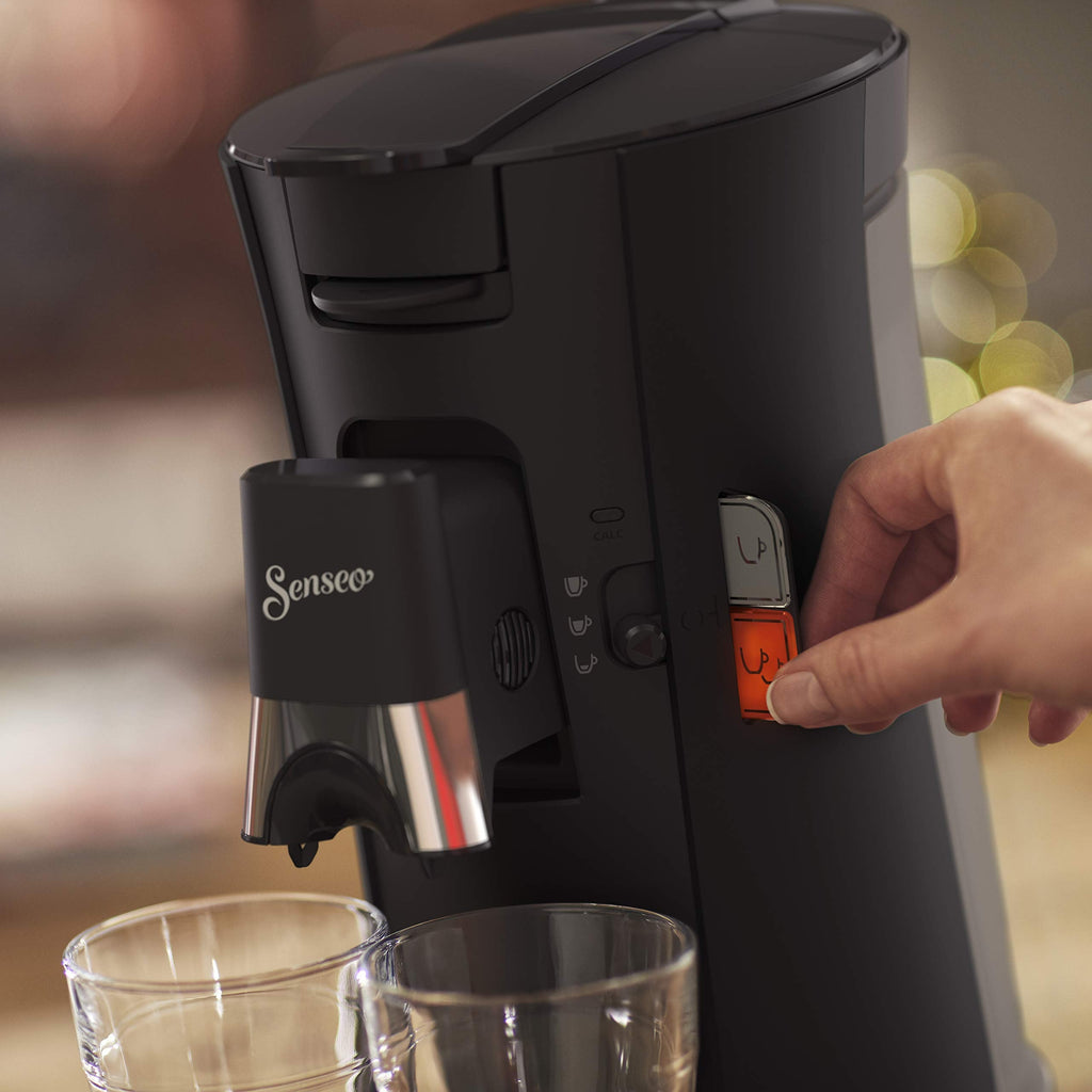 Philips Senseo Select CSA240/60 - Machine à café à dosettes, Fonction Memo, Noir