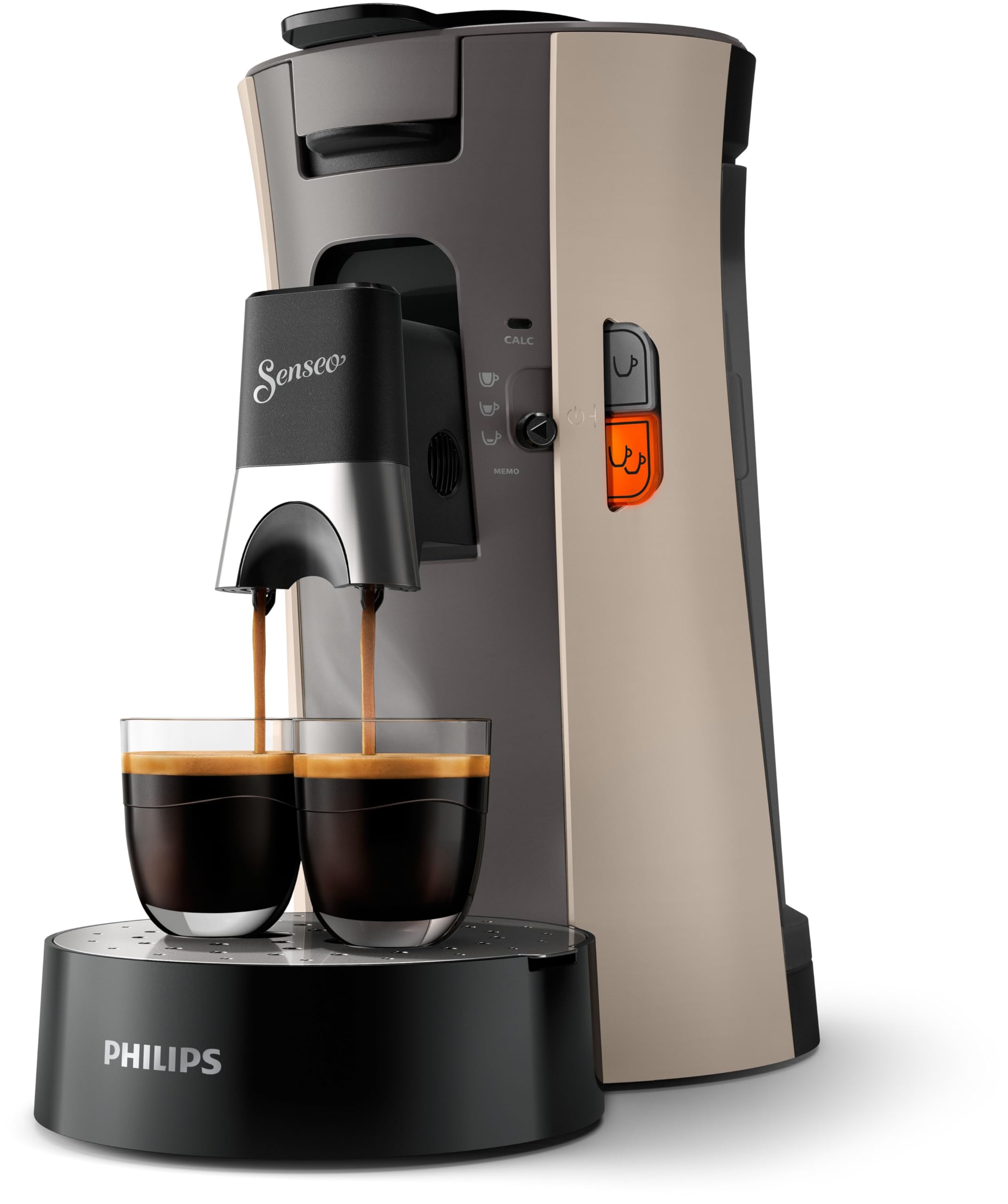 Philips Senseo Select Eco CSA240/31 - Machine à café à dosettes, Intensity Plus, Noir