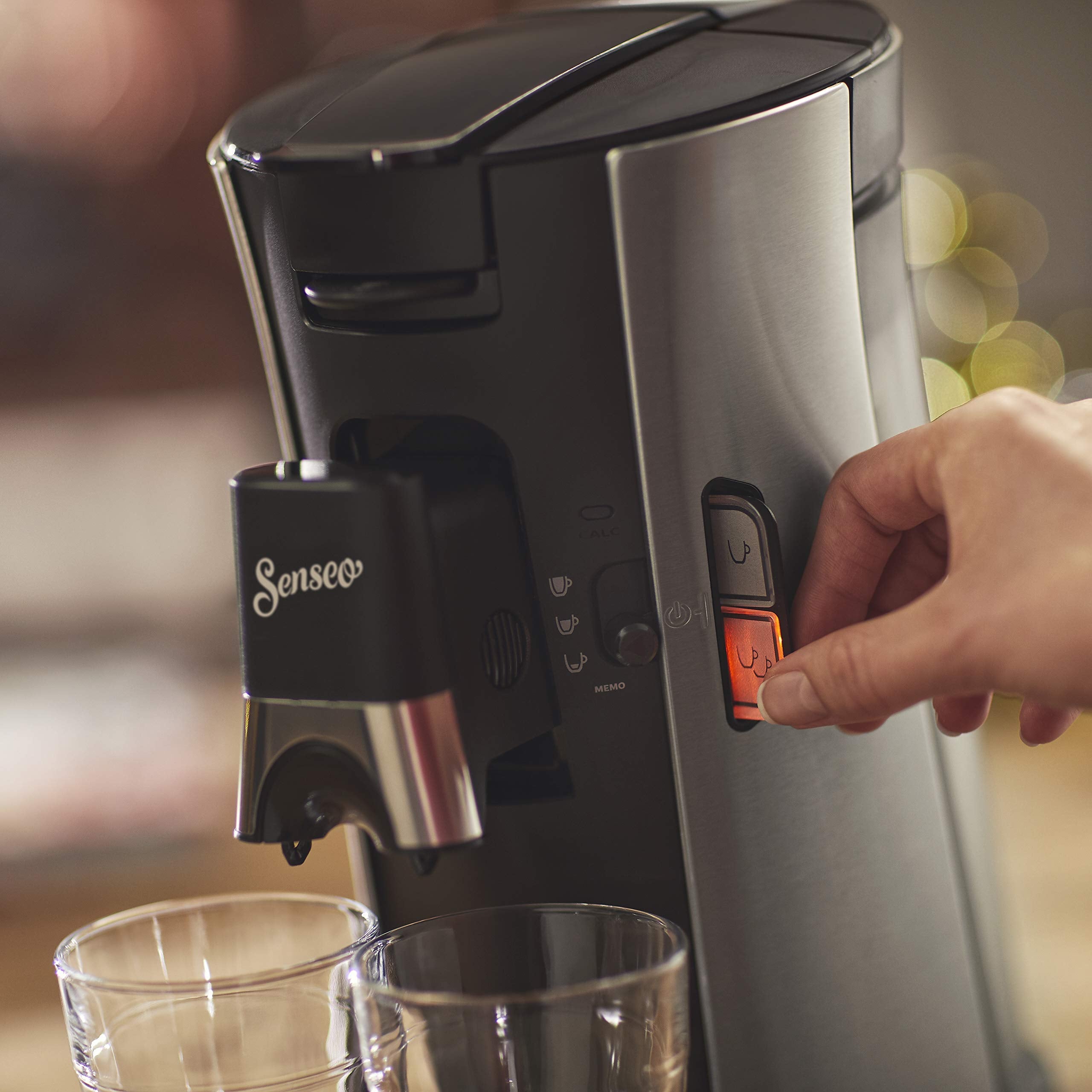 Philips Senseo Select CSA250/11 - Machine à café à dosettes, Intensity Plus, Sauge